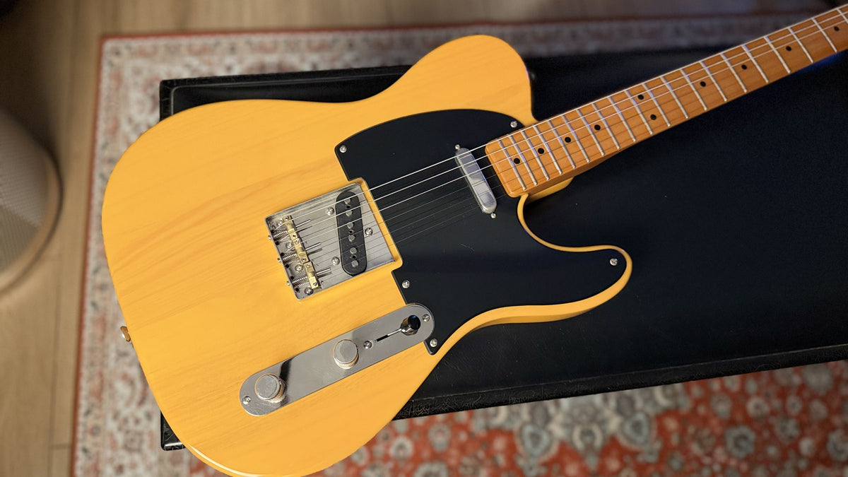Used Squier Classic Vibe 50s Telecaster in Butterscotch Blonde, front